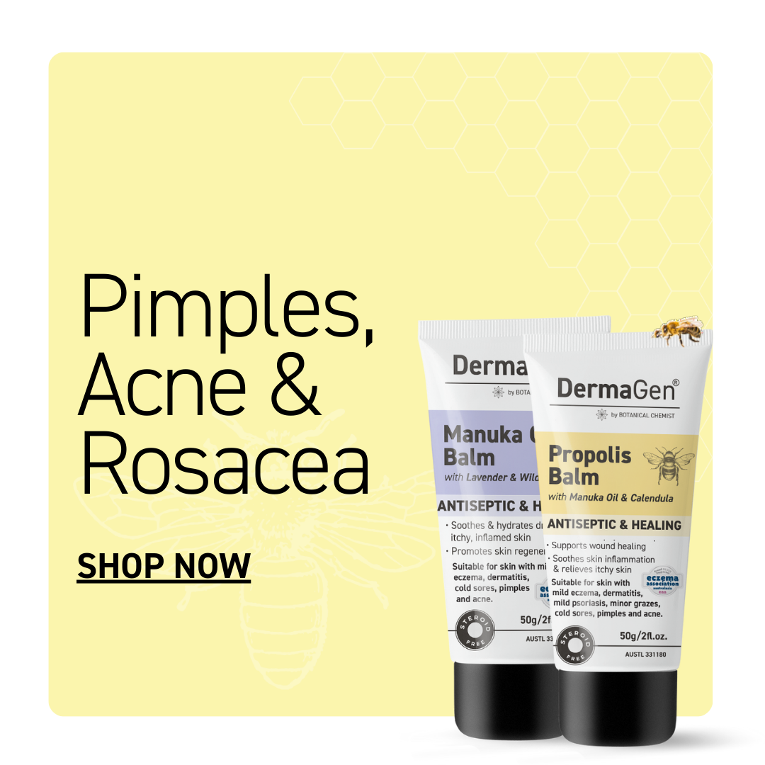 Pimples, Acne & Rosacea - DermaGen by Botanical Chemist