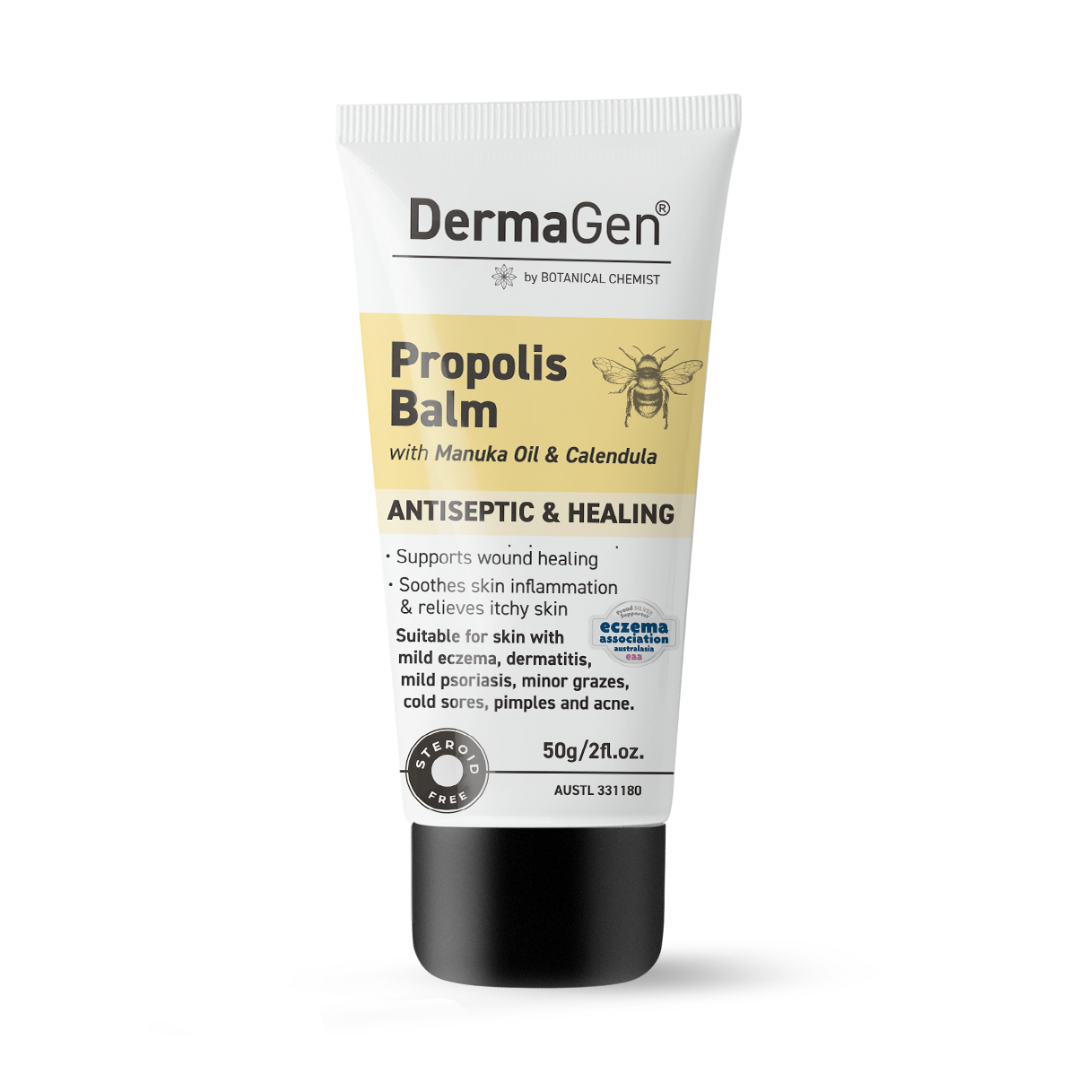 DermaGen Propolis Balm - with Antiseptic, Anti-inflammatory, and Antioxidant Properties