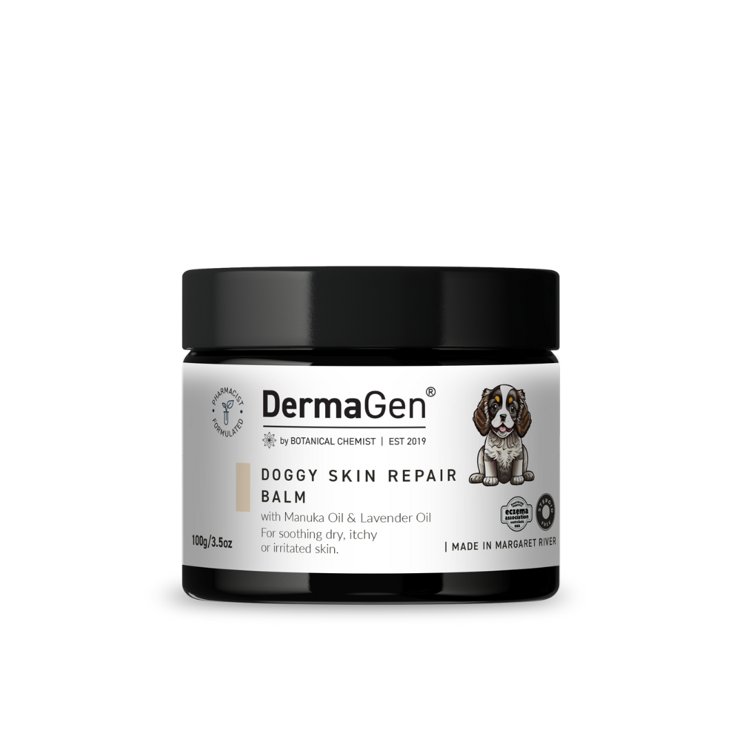 New! Doggy Repair Balm infused with Manuka Oil & Lavender Oil