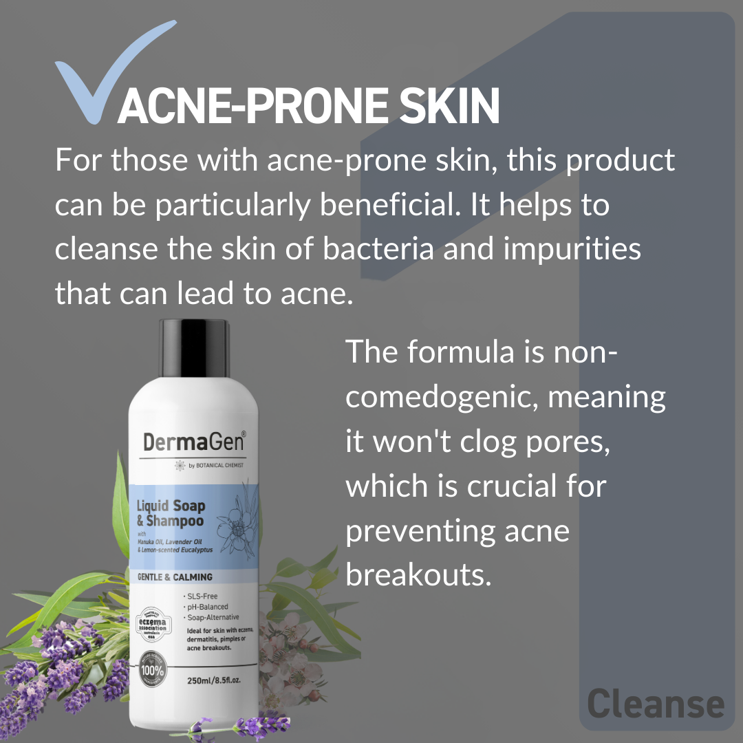 DermaGen Liquid Soap - Gentle Enough for the Whole Family