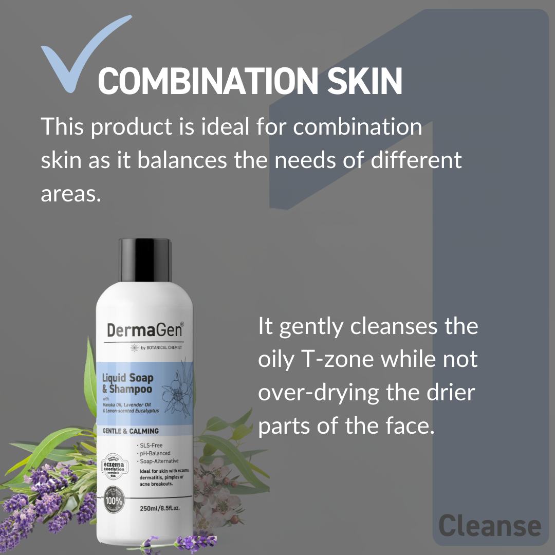 DermaGen Liquid Soap - Gentle Enough for the Whole Family