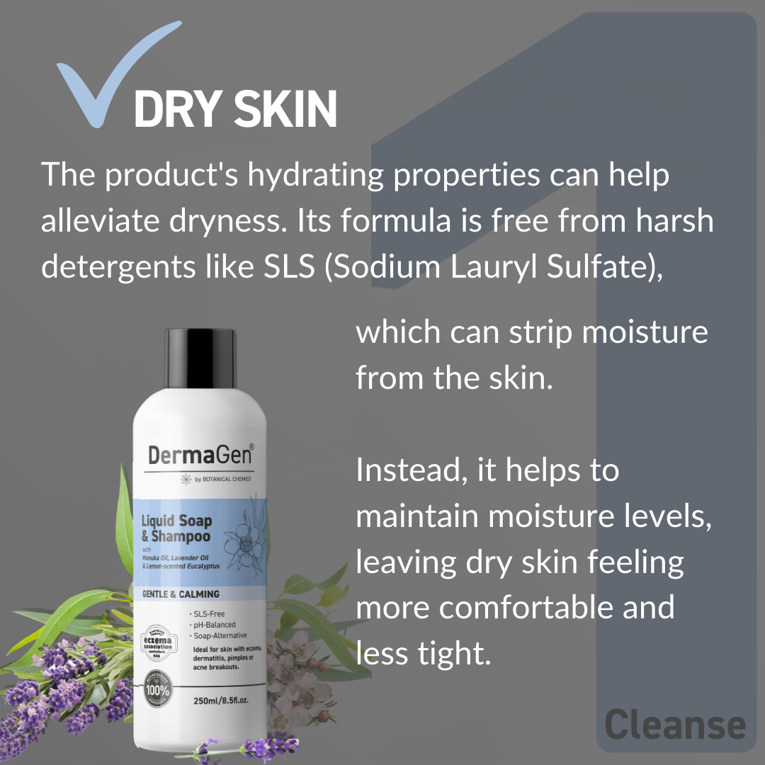DermaGen Liquid Soap - Gentle Enough for the Whole Family