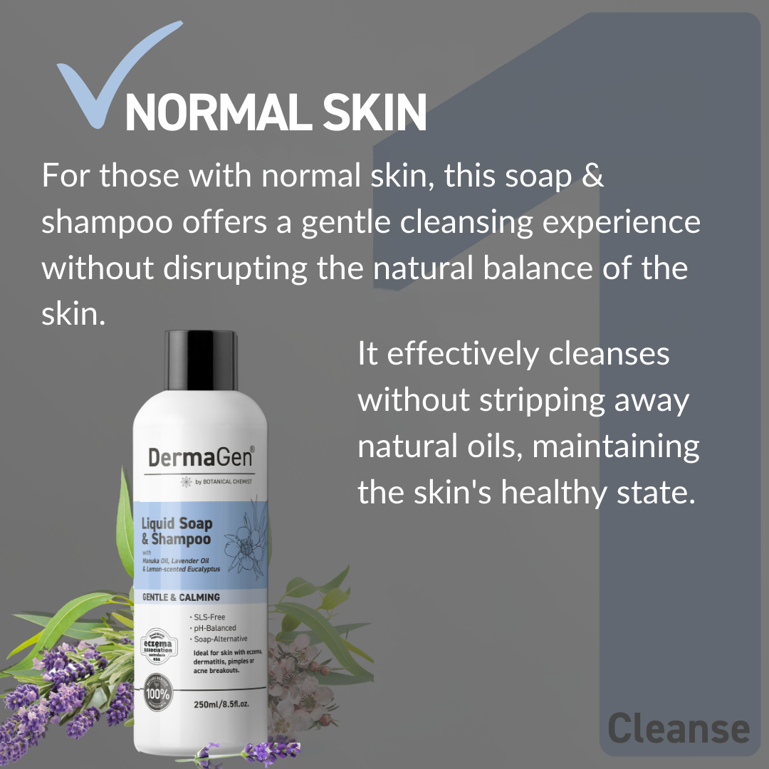 DermaGen Liquid Soap - Gentle Enough for the Whole Family