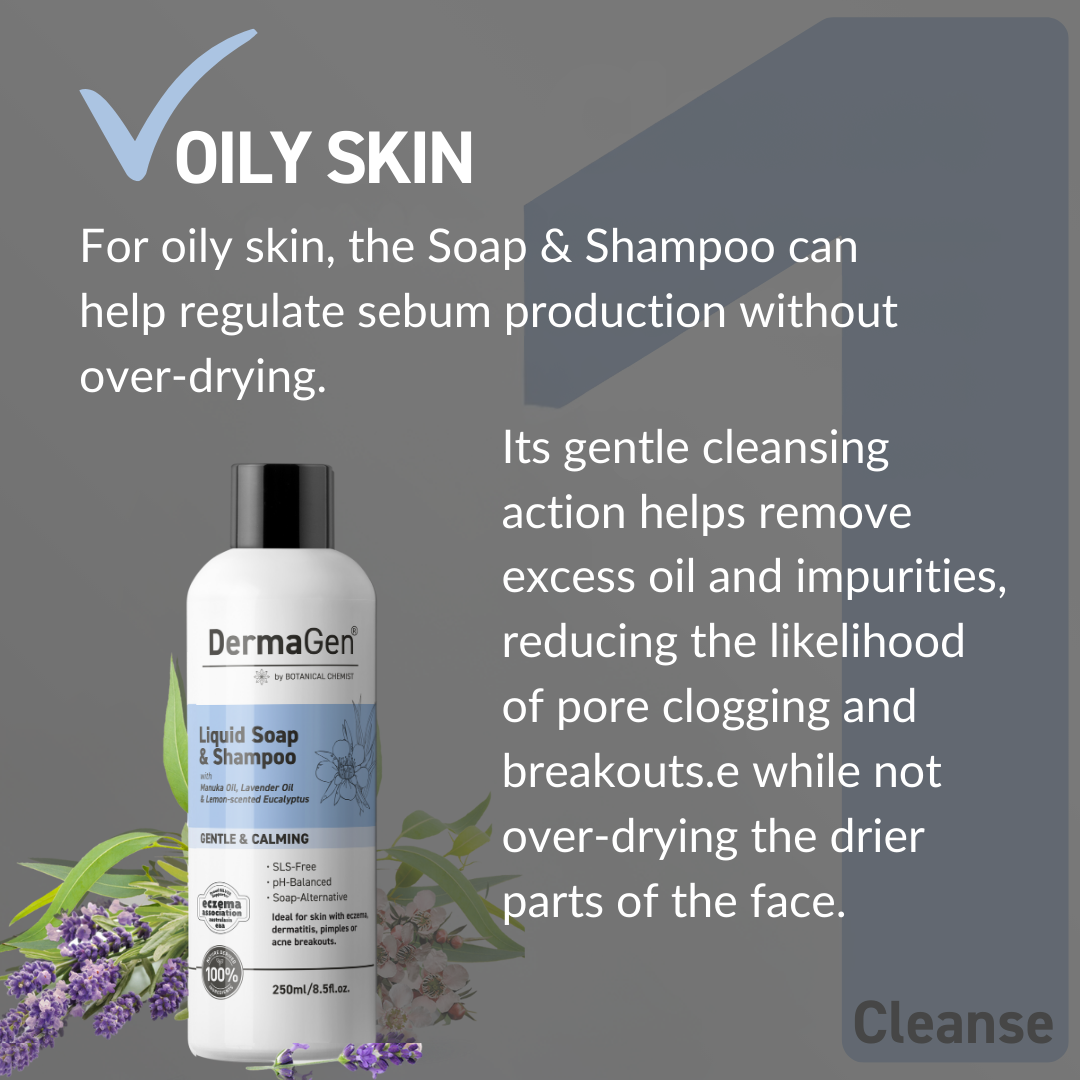 DermaGen Liquid Soap - Gentle Enough for the Whole Family