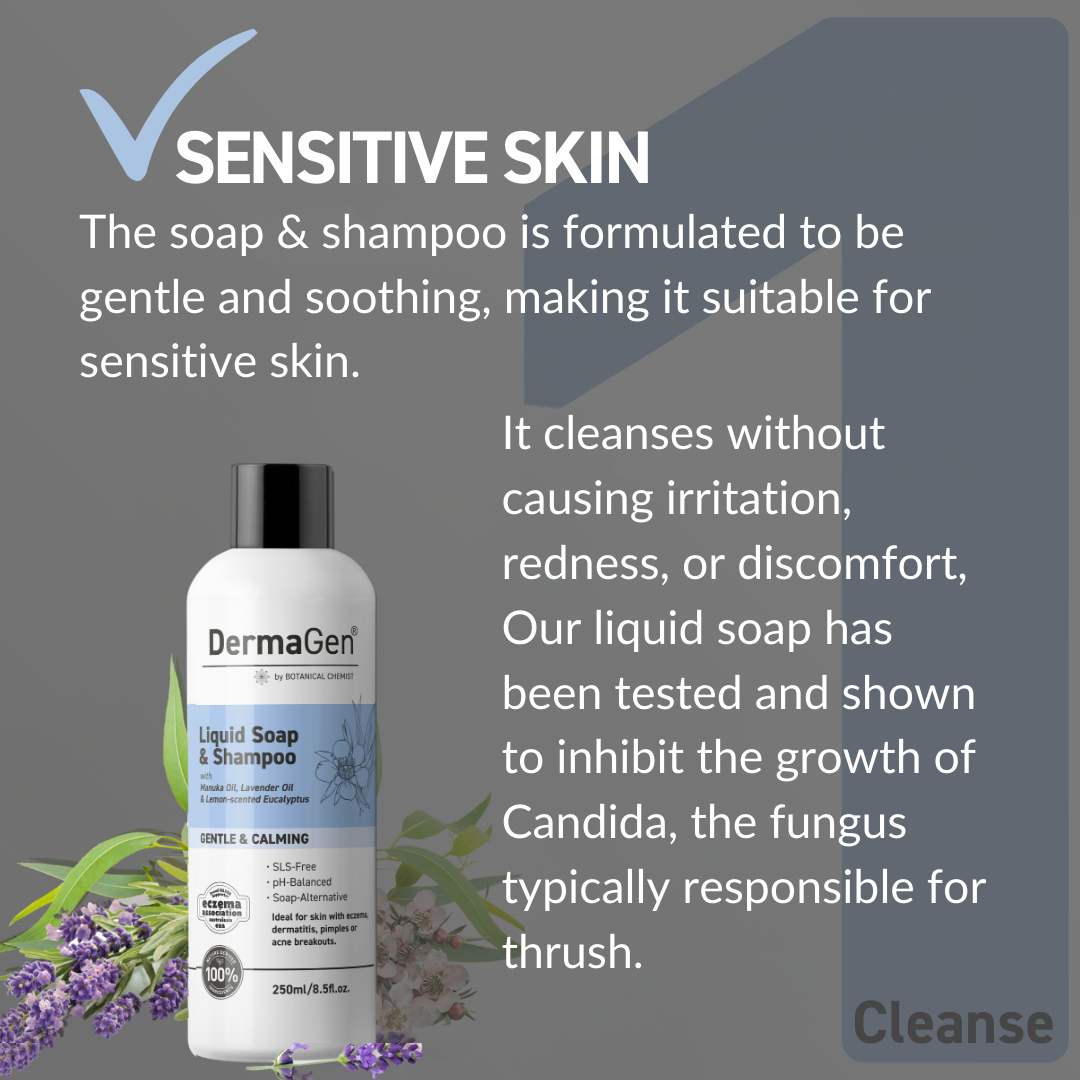 DermaGen Liquid Soap - Gentle Enough for the Whole Family