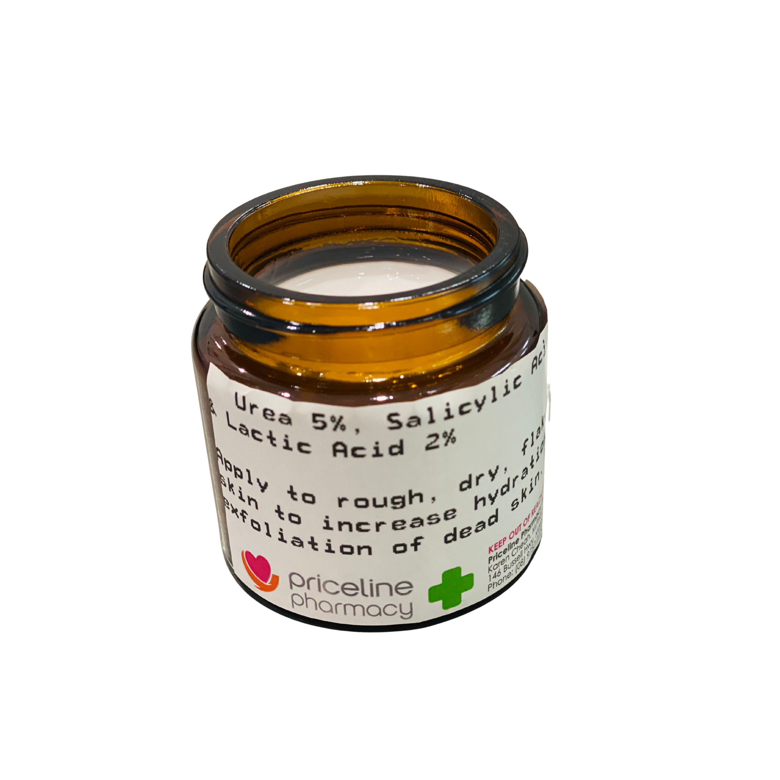 Urea 5%, Salicylic Acid 2% & Lactic Acid 2% Cream