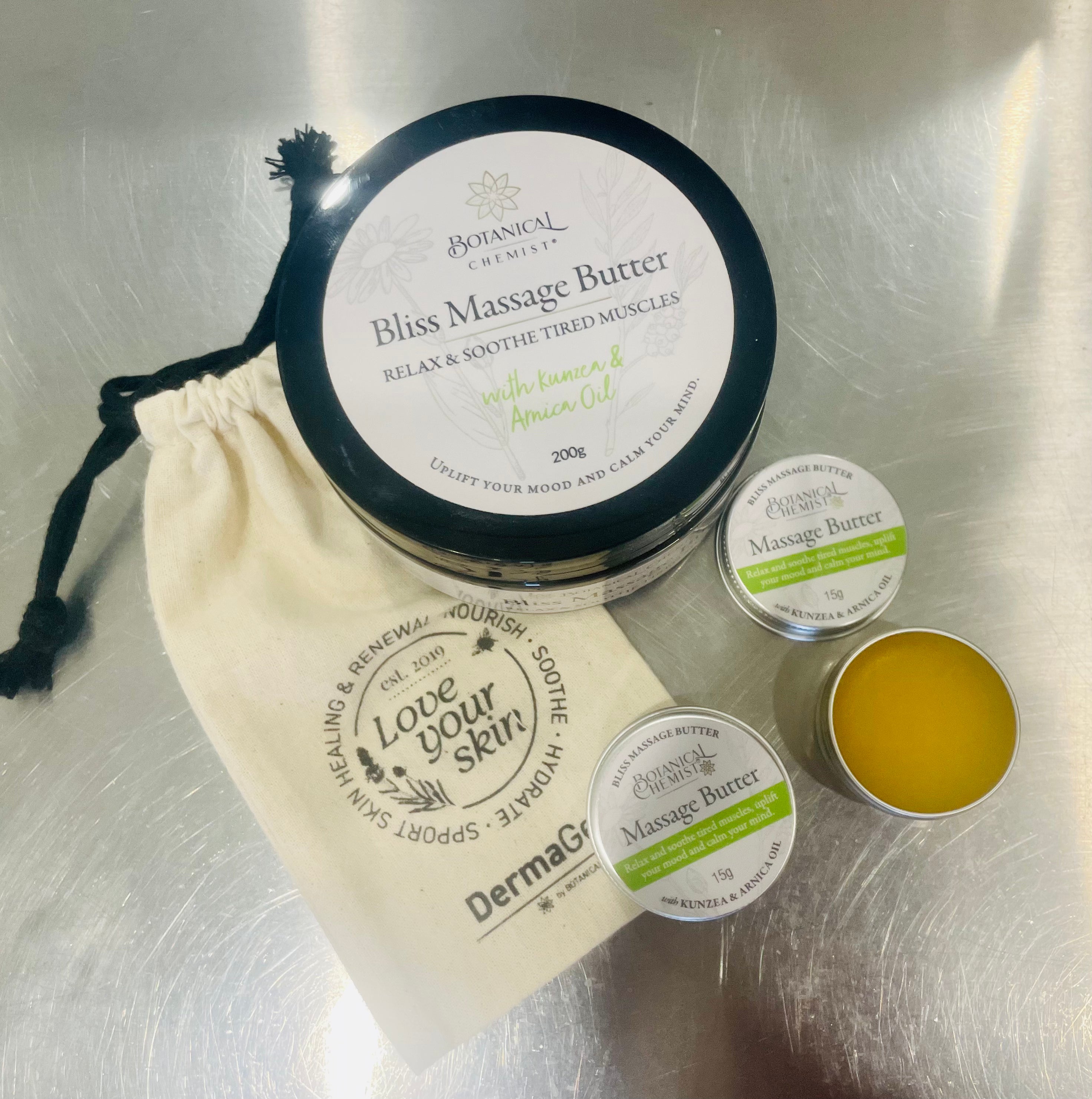 Botanical Chemist 200g tub New: Bliss Body Butter with Kunzea & Ylang Ylang
