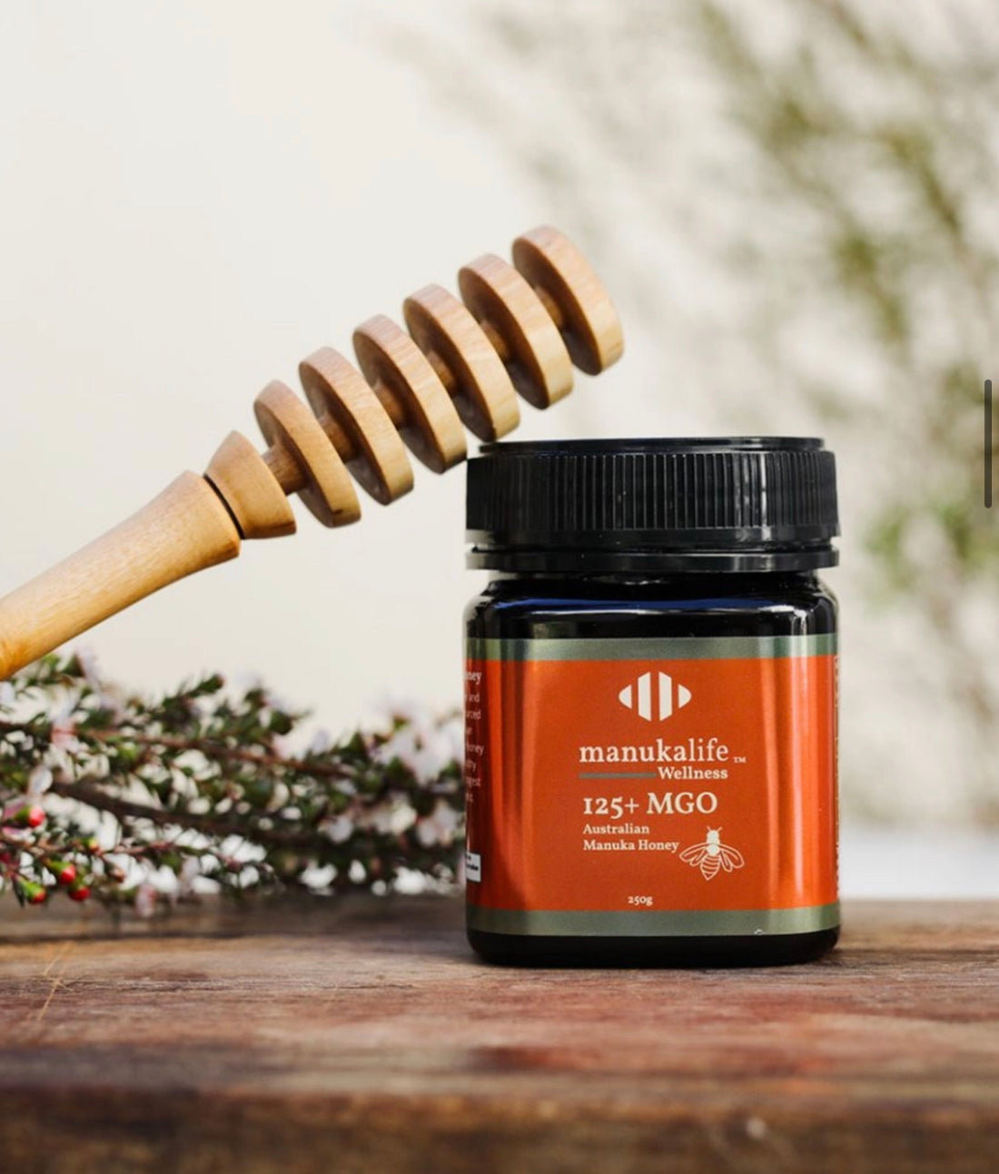 PURE WA Manuka Honey 125+MGO 250g