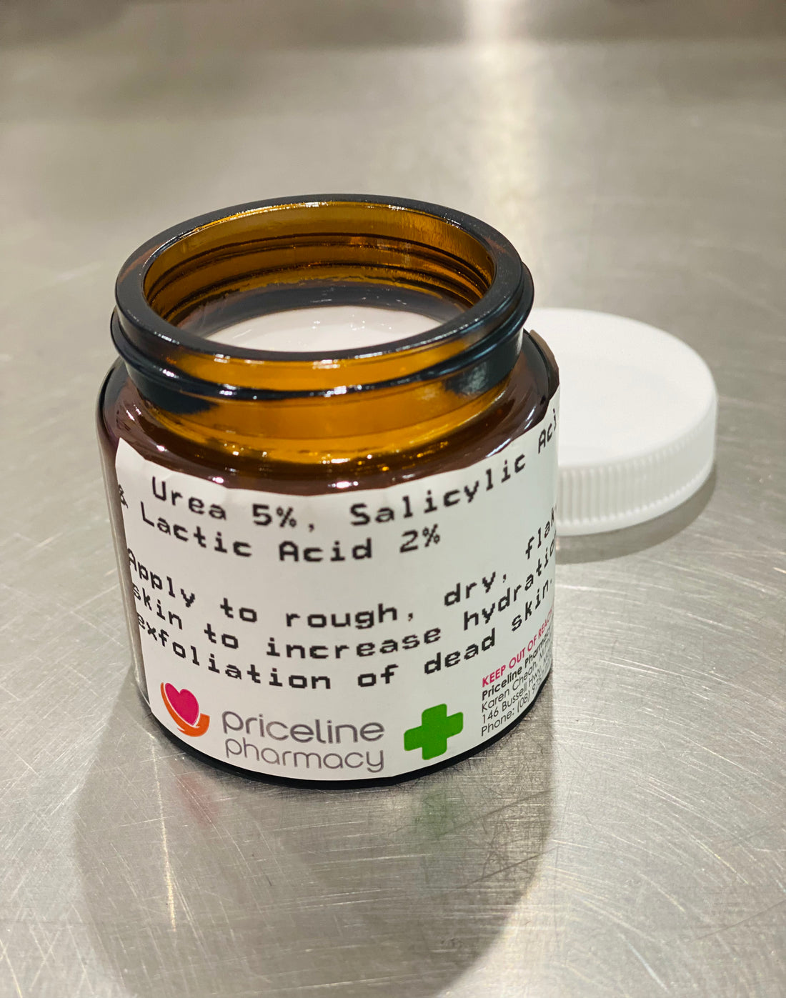 Urea 5%, Salicylic Acid 2% & Lactic Acid 2% Cream