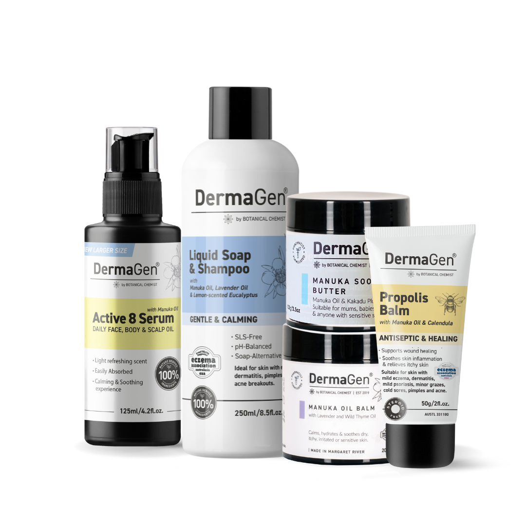 Comprehensive Skin Recovery Kit for Dry Itchy Skin