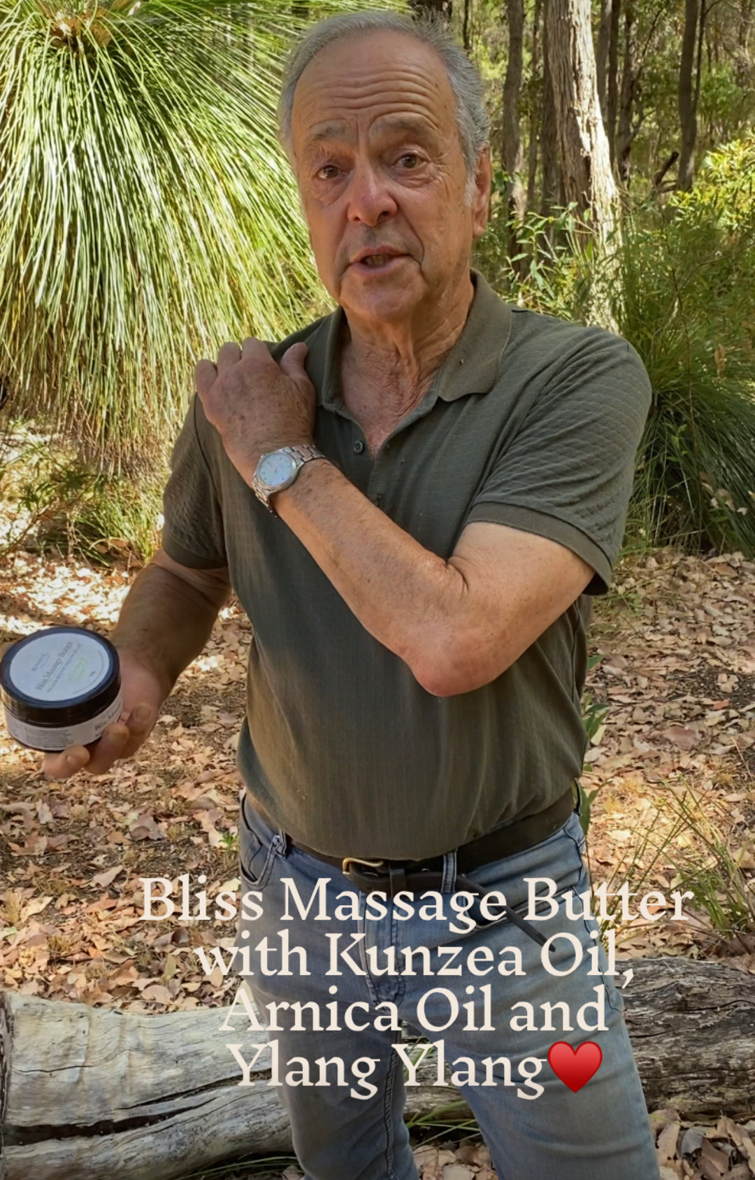 Beurre de massage Bliss au Kunzea et à l'Ylang Ylang (NOUVEAU)