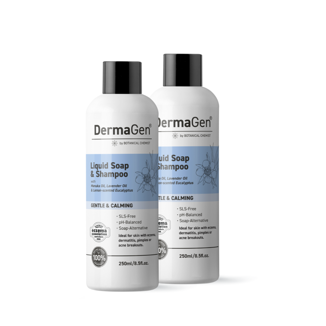 DermaGen Soap-Free Cleanser - Gentle Enough for the Whole Family