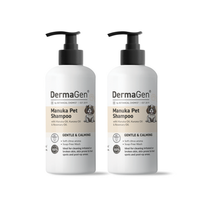 New! Manuka Pet Shampoo 250ml pump bottle