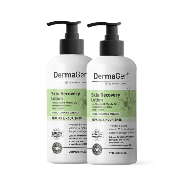 Double up and save on skincare with this double pack of skin recovery lotion 