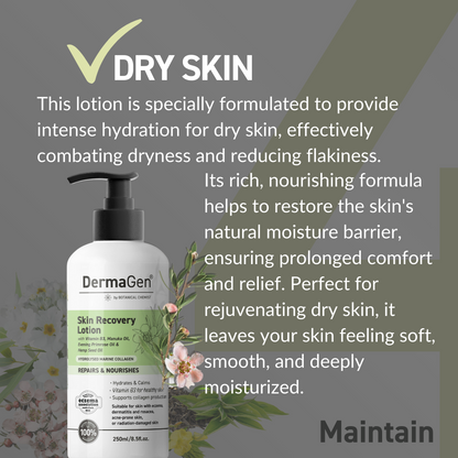 Deeply hydrates, combating dryness and reducing flakiness. Restores the skin&