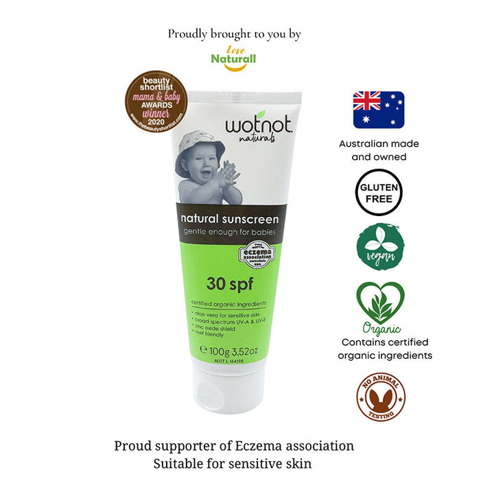 DermaGen by Botanical Chemist Cream untinted Sunscreen: Wot Not Natural Face Sunscreen, BB cream & mineral make-up