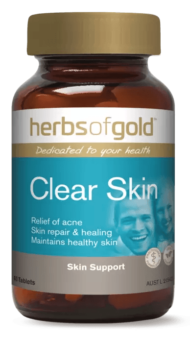 DermaGen by Botanical Chemist Herbs of Gold Clear Skin tablets