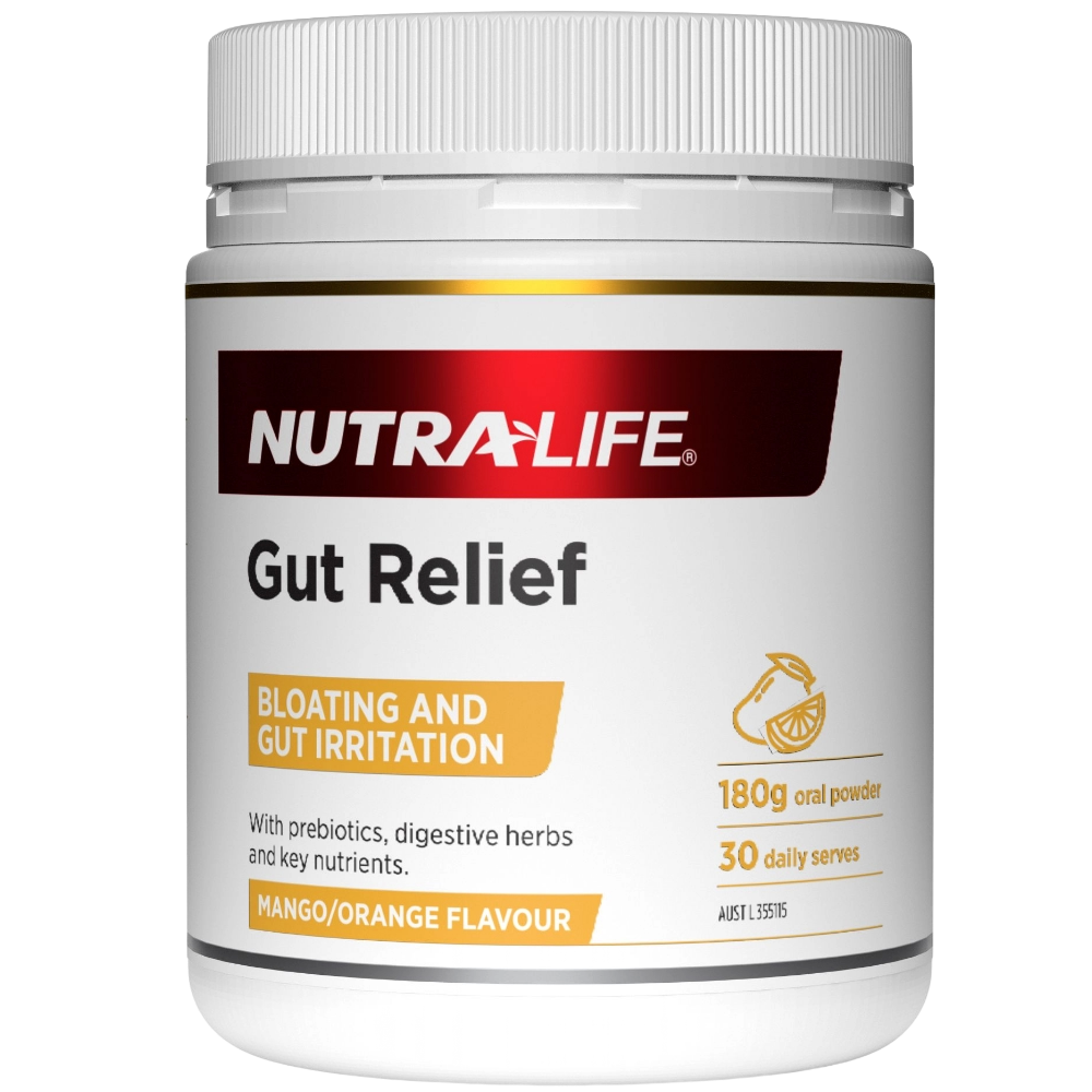 DermaGen by Botanical Chemist Supplements Supplement Nutralife Gut Relief 180g powder 30 serves